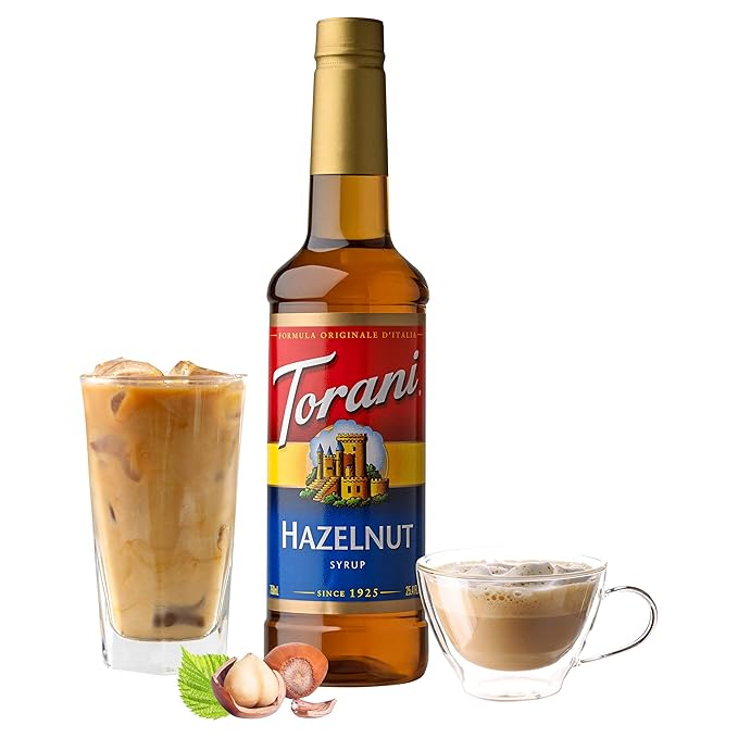 Torani Syrup, Hazelnut, 25.4 Ounces (Pack of 4)