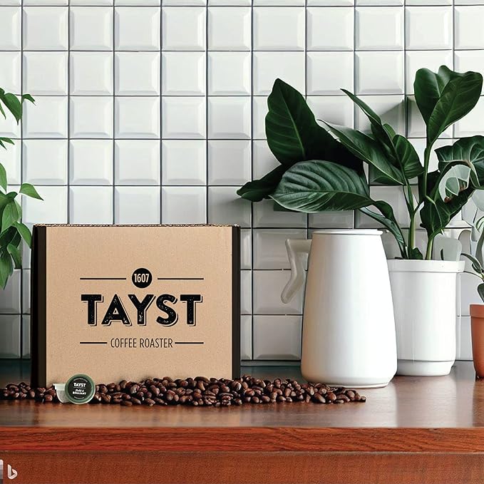 Tayst Coffee Pods, Medium & Heroic Medium Roast, K Cups Compatible with Keurig Coffee Maker, Sustainable Single Serve, Pack of 240