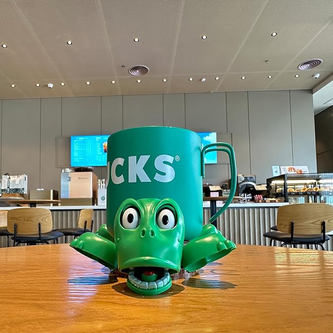 JOD® Turtle Coaster, 3D Printed Funny Tea Coasters with Interactive Expression, Turtle Cup Holder 2 PCs Cup Holder with Liftable Limbs & Expressive Face Tortoise Lover Gag Gifts(2pc-Green Pink)