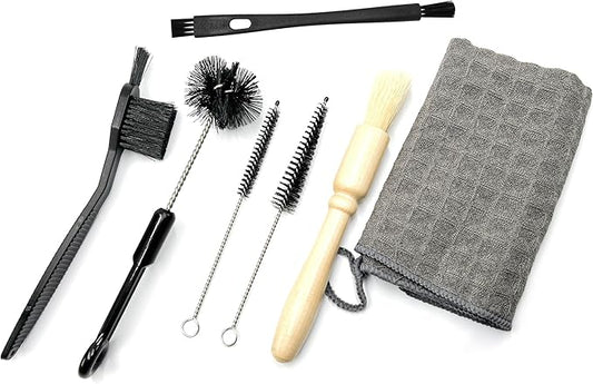 The Coffee Brush Cleaning kit is Suitable for Coffee Machine Grinding Machine Cleaning Coffee Pot Cleaning and Powder Cleaning
