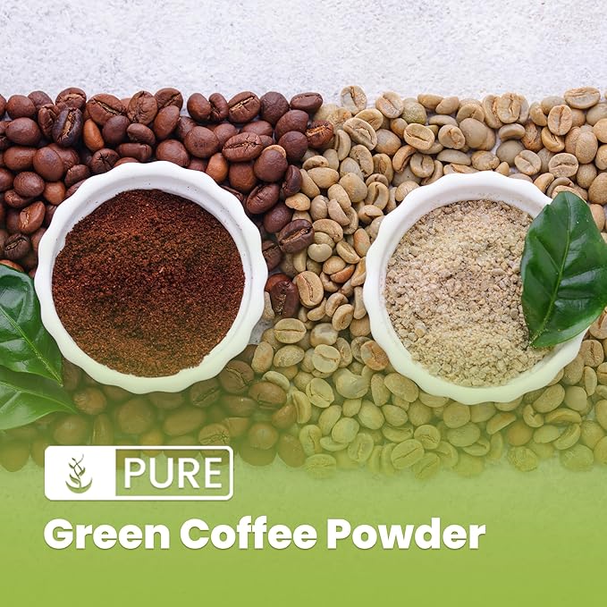Pure Original Ingredients Green Coffee Bean Extract (4oz) Unroasted Coffee Extract, Gluten-Free