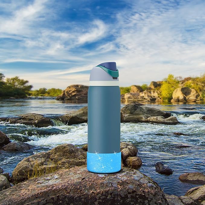 Silicone Boot for Owala Water Bottle 24 oz 32 oz 40 oz, Anti-Slip Protective Sleeve for FreeSip/Twist/Flip Stainless Steel Water Bottles Accessories
