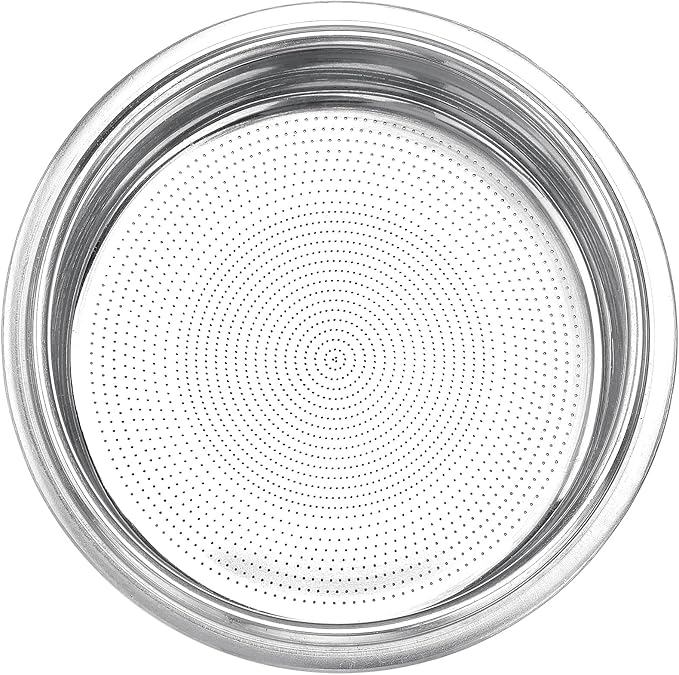 Normcore 51mm High Extraction Filter Basket, 16-18g High Uniformity Precision Basket Fits Delonghi Portafilters, 0.8mm Thickness, 2415 Hole Pattern, Comes with a 51mm Puck Screen and Paper Filters