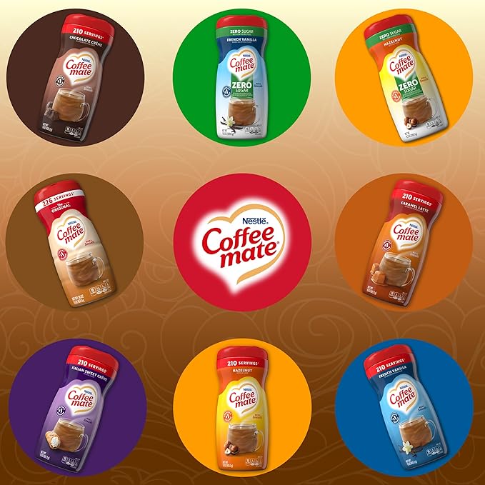 Coffee mate Original Fat Free Powdered Coffee Creamer 12 Pack 16 Oz