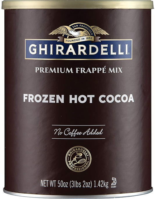 Ghirardelli Frozen Hot Cocoa Can, 3.12 Pound (Pack of 1)