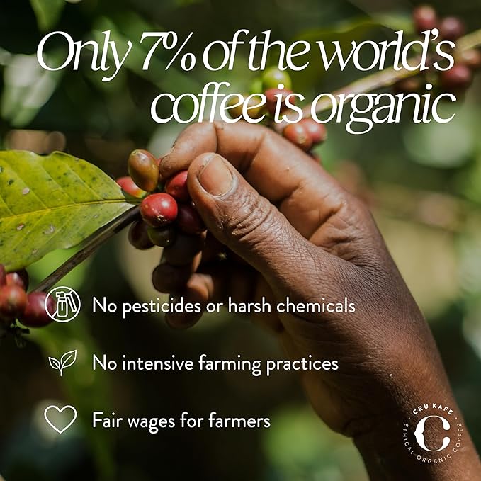 CRU Kafe Discovery Set Organic Coffee Pod, 50 Pods (5 Packs of 10 Coffee Capsules) Compatible with Nespresso OriginalLine