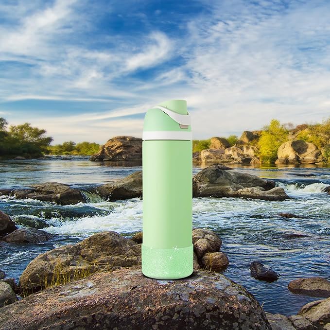 Silicone Boot for Owala Water Bottle 24 oz 32 oz 40 oz, Anti-Slip Protective Sleeve for FreeSip/Twist/Flip Stainless Steel Water Bottles Accessories