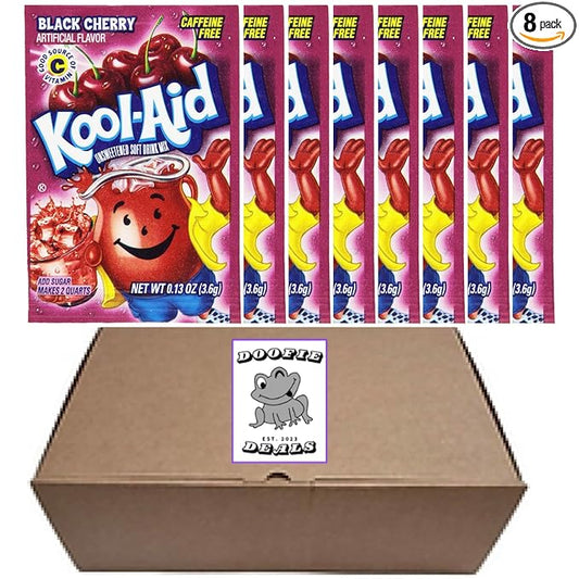 Kool-Aid Drink Mix - 8 Packets (Black Cherry)