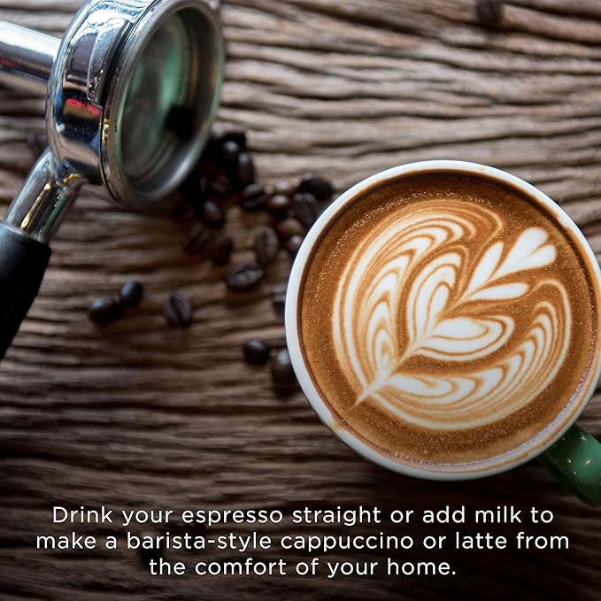 CAFFÉ CONTEMPO Italian Style Ground Espresso, Aroma Blend, 1 LB Fine Grind, Dark Roast, Freshly Roasted, Perfect for Moka Pot Coffee