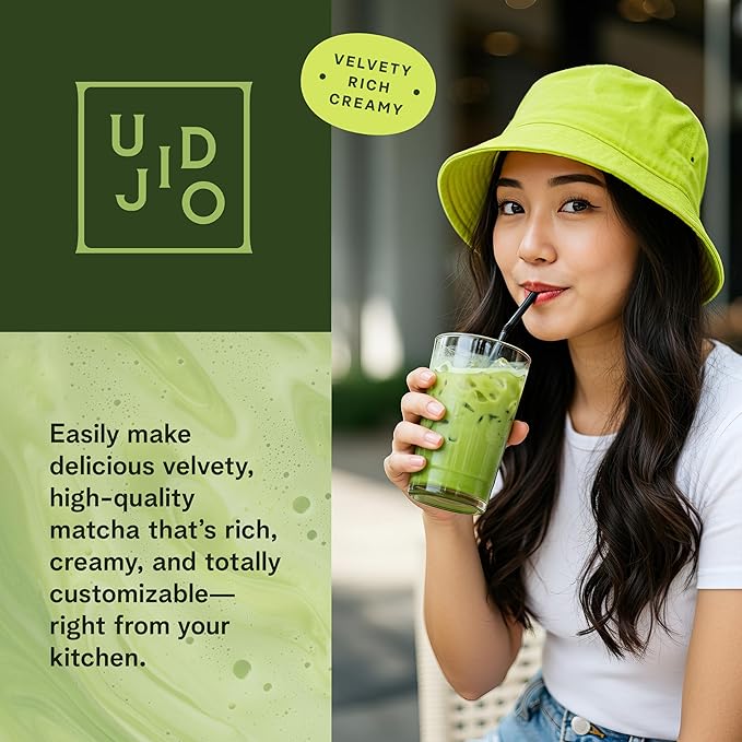 Ujido The Path of Zen Japanese Matcha Green Tea Powder Ceremonial Blend (4 oz)