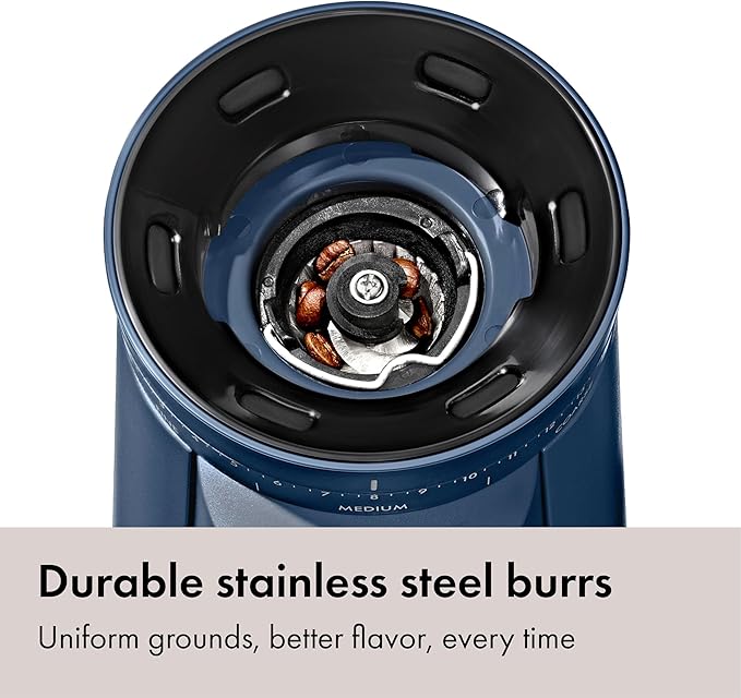 OXO Brew Conical Burr Coffee Grinder — Storm Blue