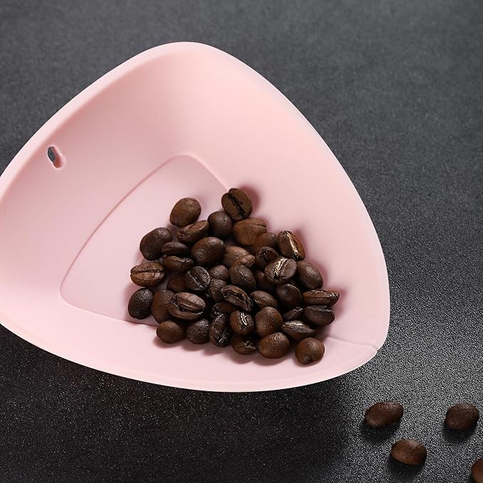 Bincoo Coffee Bean Dosing Cup,2x Platinum Silicone Anti-Static Dosing Cups + RDT Spray Bottle | Precise Coffee Dosing, Eliminate Static, Improve Pour-Over & Espresso Consistenc.