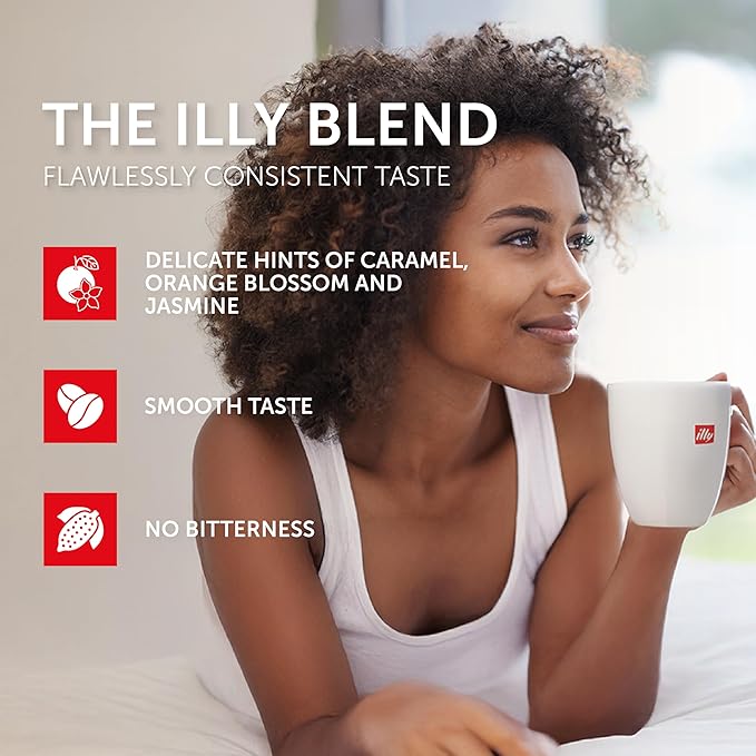 illy Espresso Compatible Capsules, Coffee Pods for Nespresso Original Line Machine, Classico Medium Roast, 100% Arabica, Premium Italian Coffee, Single Serve, 10 Count, 10 Pack