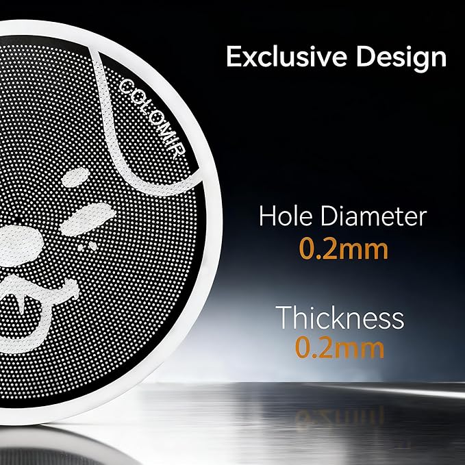51mm Espresso Puck Screen, 0.2mm Ultra Thin Espresso Puck, Metal Reusable Coffee Filter for 51mm Espresso Portafilter Basket with Titanium PVD Coating - 316 Stainless Steel(Doggie)