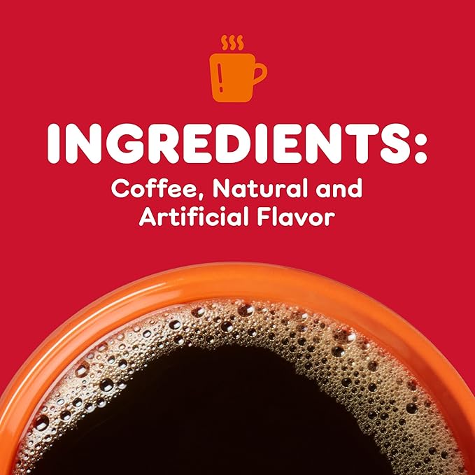 Dunkin’ Gingerbread Artificially Flavored Coffee, Ground Coffee, 11 oz. Bag, 6 Count