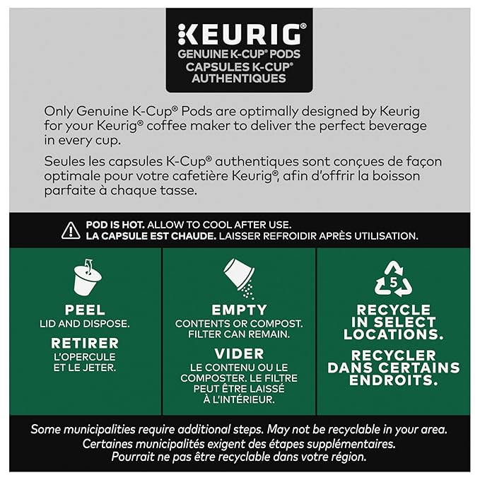 True North Blend Blonde Roast Coffee, K-cup Pods, 10 count, 120g/4 oz. Box (Imported from Canada)