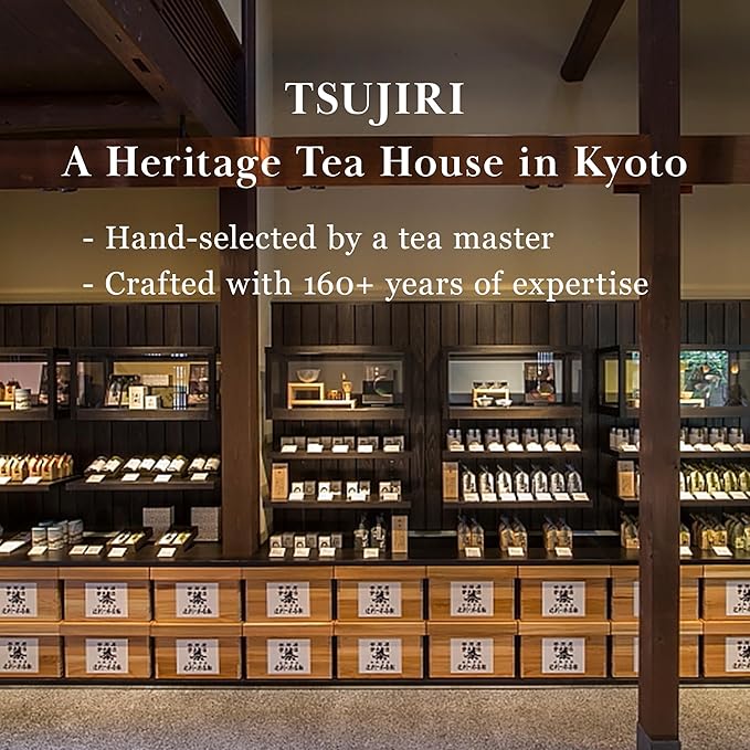 TSUJIRI Matcha - Decaf Matcha (30g / 1.06oz) - Authentic Japanese First Harvest Matcha Green Tea - Kyoto, Japan, 1860