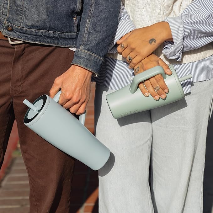 BrüMate Era 30 oz Tumbler with Handle & Straw | 100% Leakproof Insulated Water Bottle Tumbler with Lid & Flexible SoftSip Straw | Made of Stainless Steel | Cup Holder Friendly | 30oz (Onyx Leopard)