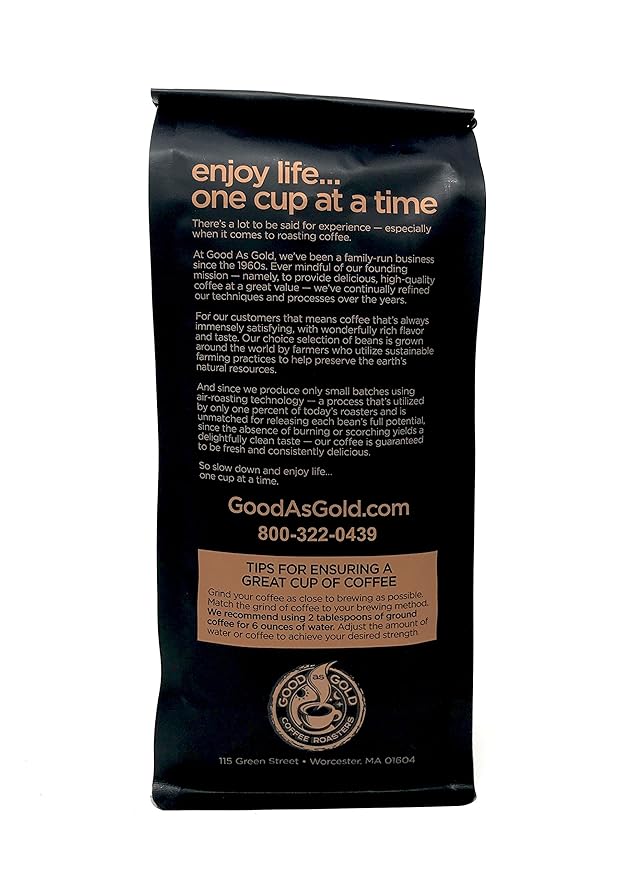 Kona Blend Coffee - Good As Gold Coffee Roasters - Whole Bean (12oz)