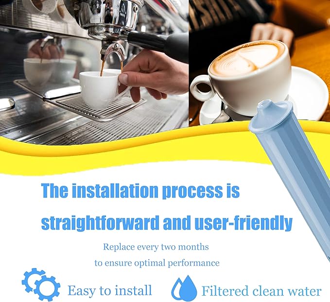 Replacement Filter for Blue Clearyl Coffee Machines，Coffee Machine Water Filter （3 Pack ）