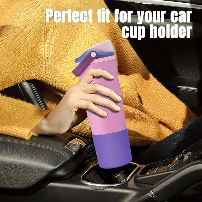 Silicone Higher Boot Compatible with Owala 30oz & 40oz FreeSip Sway Bottles & Tumblers, Large Protection Anti-slip Bottom Cover Sleeve for Freesip Sway Tumbler and Bottle