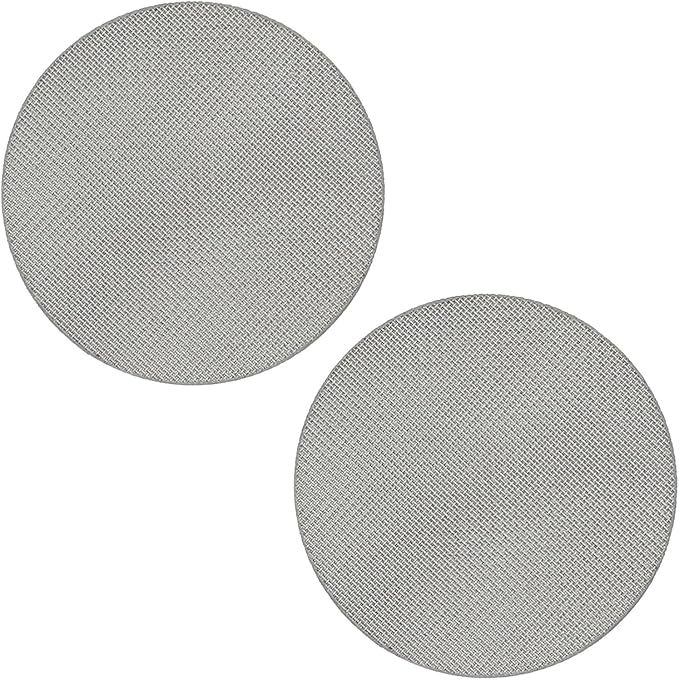 2 Pack 51mm Coffee Portafilter Puck Screen,Reusable 1.7mm Thickness Coffee Filter Mesh Plate for Espresso Portafilter Filter Basket (51mm,100μm)