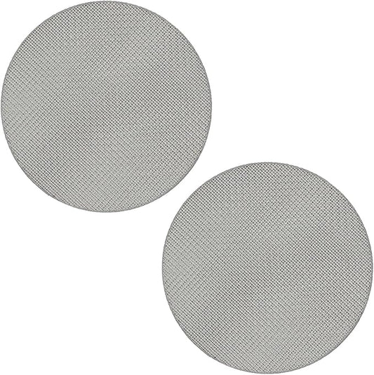 2 Pack 51mm Coffee Portafilter Puck Screen,Reusable 1.7mm Thickness Coffee Filter Mesh Plate for Espresso Portafilter Filter Basket (51mm,100μm)