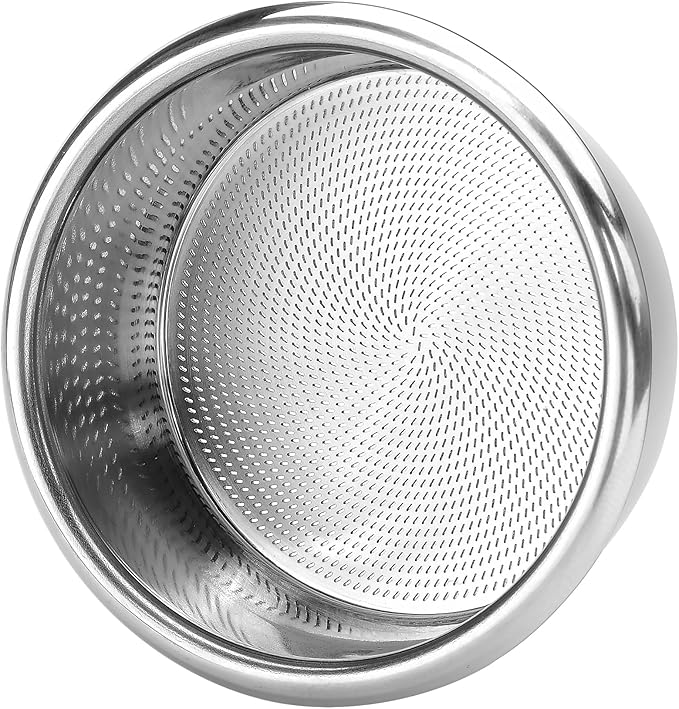 Normcore 54mm Precision High Extraction Filter Basket 18g, Fits Breville Sage Espresso Machines, 0.8mm Thick Stainless Steel, Includes 53.3mm Puck Screen, 200 Espresso Paper Filters