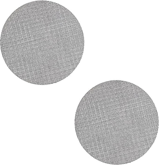 2Pcs 58mm Espresso Puck Screen, Stainless Steel 1mm Thickness Reusable Coffee Filter Mesh Plate for Espresso Portafilter Filter Basket