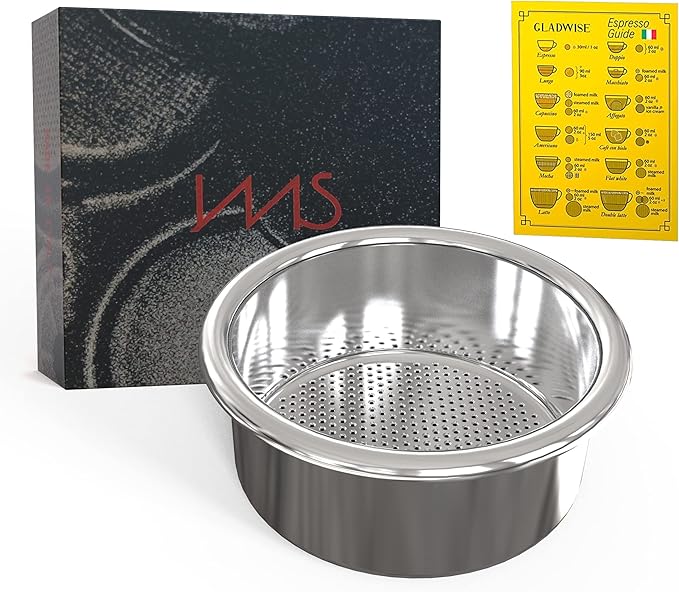 IMS 54mm Basket for Breville 18-22g Precision Portafilter Basket fits 54mm Tampers and Bottomless Portafilters