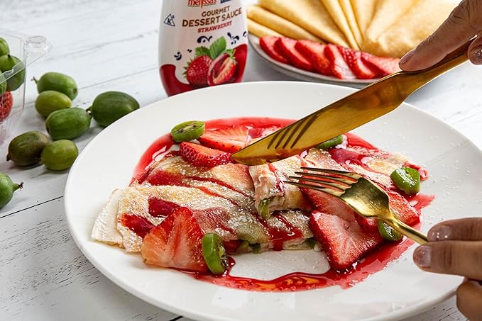 Fabbri Gourmet Dessert Sauces, Variety Pack of Strawberry, Wild Cherry, Pistachio, Chocolate, and Caramel flavors, Flavoring sauce for Ice Cream, Desserts and hot and cold Beverages, Made in Italy, 7.9oz bottles