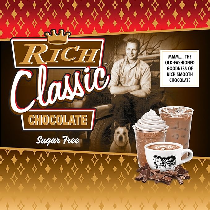 Gosh That’s Good! Sugar-Free Rich Classic Chocolate Flavor – 2 lb – Low-Calorie, Lactose-Free