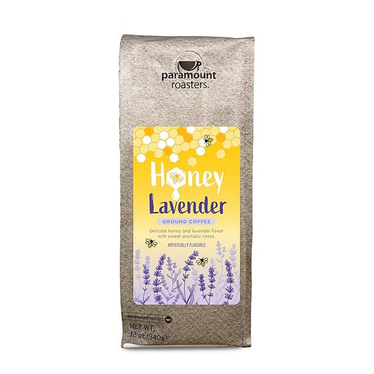 Paramount Roasters Honey Lavender Ground Coffee, 12 oz Bag (Paramount Coffee Company)