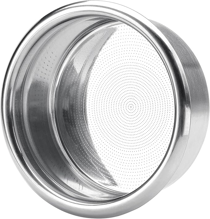 Normcore 58mm High Extraction Filter Basket, 22g Precision Filter Basket For 58mm Espresso machines, 0.8mm Thickness, Comes with a 58.5mm Puck Screen, Espresso Paper Filters