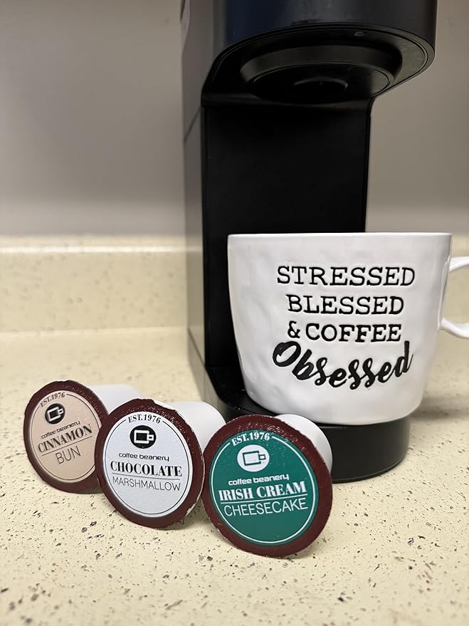 Irish Cream Cheesecake Decaf Coffee Pods by Coffee Beanery | 12ct Flavored Decaf Coffee Pods Medium Roast Coffee Pods| 100% Specialty Arabica Coffee| Gourmet Coffee Pods