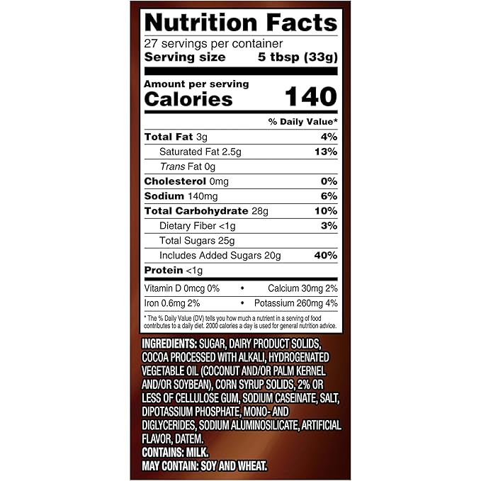 Nestle Hot Chocolate Mix, Whipper Mix, Dark Chocolate Flavor Hot Cocoa, Bulk Whipped Cocoa, 2 lb. (Pack of 2)