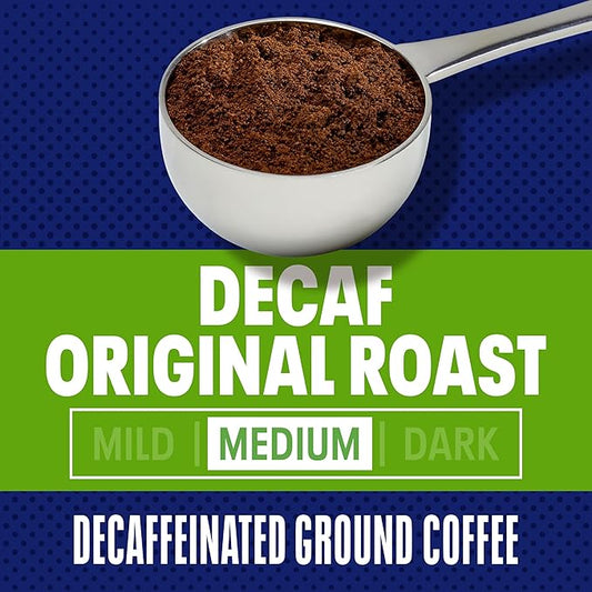 Maxwell House Original Blend Decaf Ground Coffee, Medium Roast, 11 Ounce Canister
