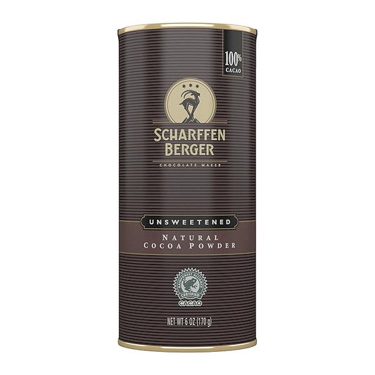 Scharffen Berger Natural Unsweetened Cocoa Powder, 6 oz