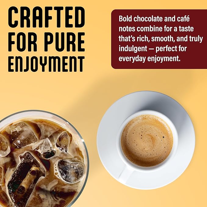 Blentte - Organic Mocha Drink Mix - Latte, Cappuccino, Frappe, Hot Chocolate & Coffee Blend - For Instant Smooth Chocolatey Beverage - Non-GMO - Dairy-Free - Gluten-Free - 10 Oz