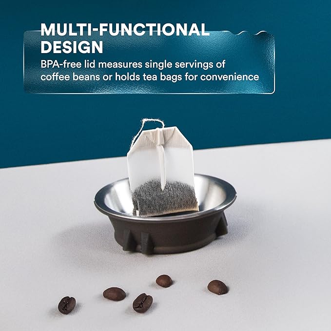 Glass Range Coffee Server For Pour Over Coffee & Tea - 800ml/27oz Ovalware with Airtight Cold Brew Iced Coffee Maker Pitcher and Tea Infuser