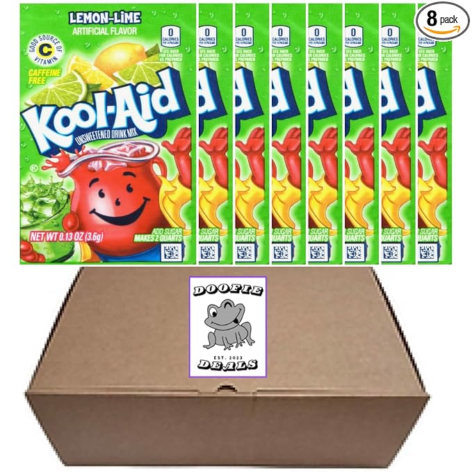 Kool-Aid Drink Mix - 8 Packets (Lemon Lime)