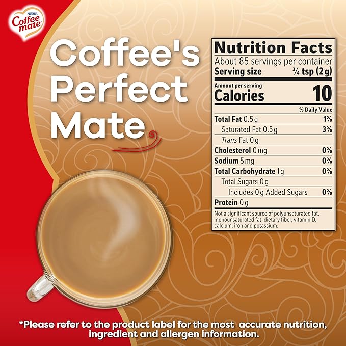 Nestle Coffee Mate Original Coffee Powder 12x6oz