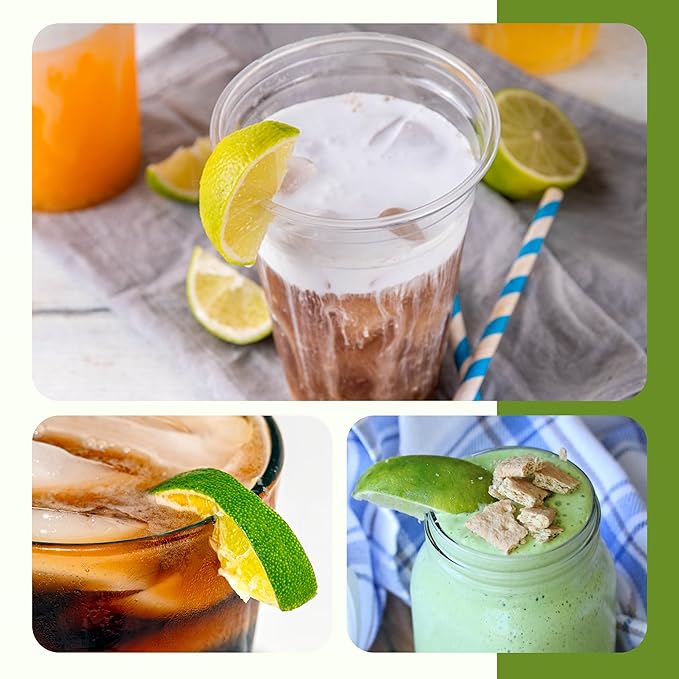Jimoco Barista Set – Torani Lime Syrup 25.4 oz, Jimoco Pump, Reusable Cup, Straw & Stirrer – Coffee, Italian Soda & Cocktail Flavoring Kit
