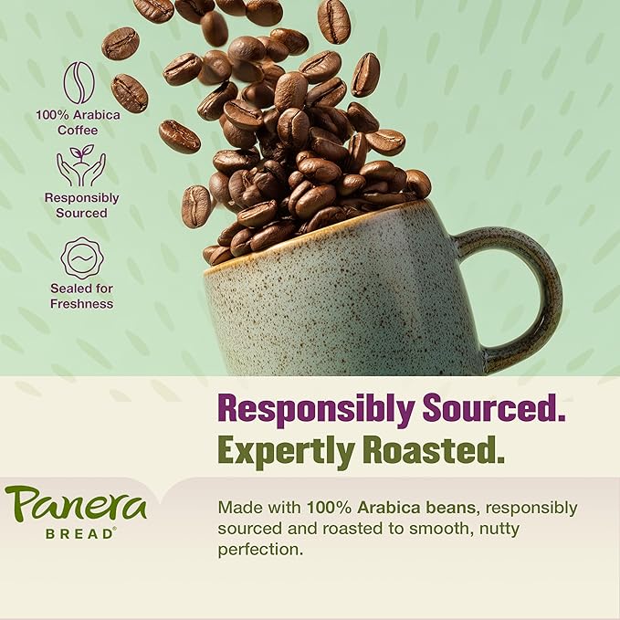 Panera Hazelnut Crème, Ground Coffee, Flavored Coffee, Bagged 12oz