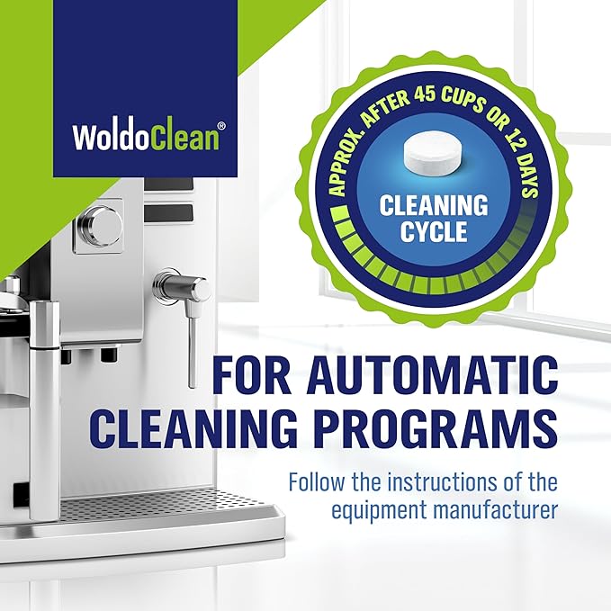 Cleaning Tablets for Fully Automatic Coffee Machines 10 x 2 g – Compatible with Siemens, Jura, Delonghi, Bosch, Krups