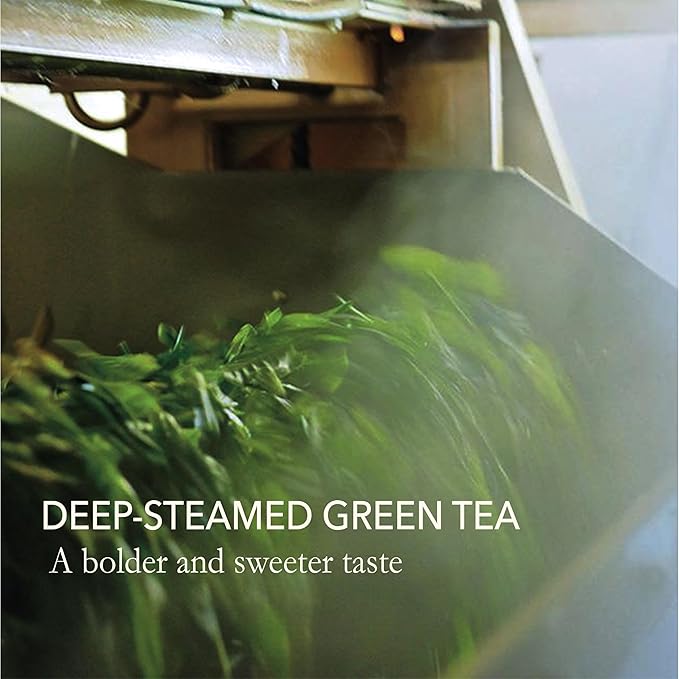 Japanese Green Tea Co. Aracha Loose Leaf Japanese Green Tea (100 Pack) – Authentic All-Natural Vegan Highest Grade Green Tea Bags – Mild Taste