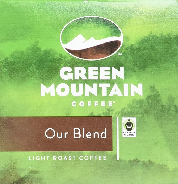Green Mountain Coffee Roasters Our Blend, Single-Serve Keurig K-Cup Pods, Light Roast Coffee, 72 Count