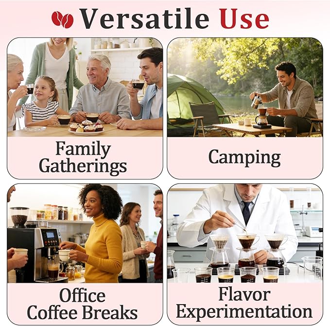 4 Pcs Reusable Cold Brew Coffee Bags with Drawstring for Toddy Systems Pitchers Mason Jars, Includes 2 Pcs Bonus Stainless Steel Spoons