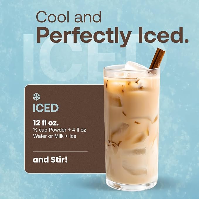 Dr. Smoothie Café Essentials Classic Chai – No Artificial Colors, Flavors, or Sweeteners – Shelf Stable – 62mg of Caffeine per Serving – Great for Hot, Iced, & Frozen Frappes (3.5 lb Bag, 26 Servings)