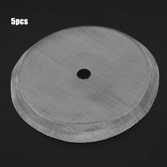 French Press Replacement Filter Screen, 5 Pack 2.6 Inch Universal Stainless Steel Reusable Filter Mesh Screen Coffee Press Filters for French Press Coffee Maker